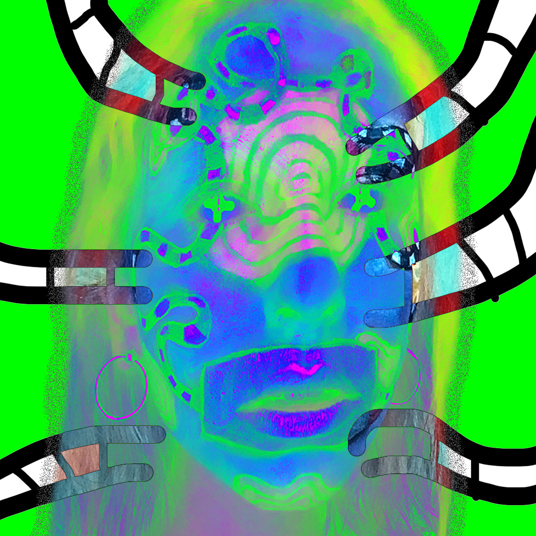 "Hardwired"</br>Digital Drawing/Collage</br>2020